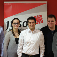 Von links: Ariane Geiger (Altertheim), Abdu Bilican (Veitshöchheim), Thorsten Reppert (Ochsenfurt)